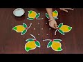 Ugadhi Special Rangoli 7 4dots Easy Ugadhi Muggulu Pandaga Muggulu Easy Rangoli Rang Kaa Rangoli