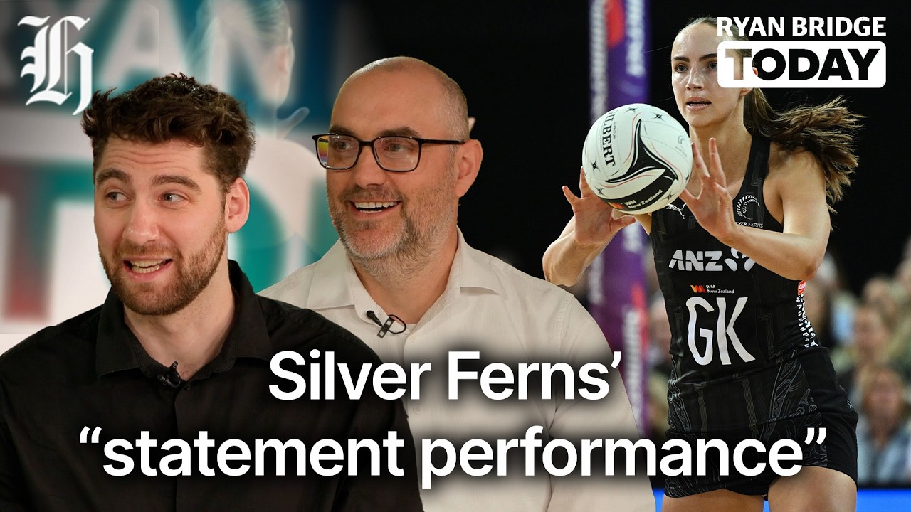 Sport panel: 'Silver Ferns made a statement performance' | Ryan Bridge TODAY