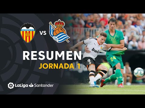 FC Valencia 1-1 Real Sociedad San Sebastian