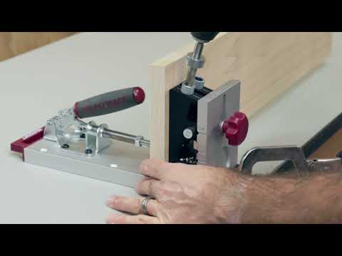 Milescraft 1327 PocketJig400 – Self-Clamping, Heavy-Duty, All-Metal Pocket Hole Jig