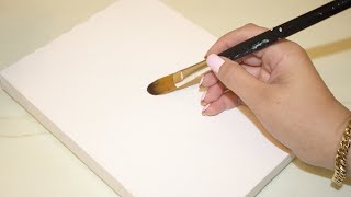 How To Paint A Cottage On The Mountainside Step By Step? 🛖 🗻