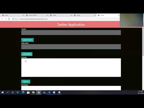 DOS Twitter Engine using RestAPI Websockets Akka Actor Model