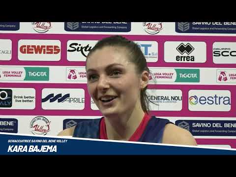 Kara Bajema commenta il ritorno alla vittoria! Battuta la Smi Roma Volley!