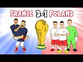 💙GIROUD & MBAPPE💙 vs Poland (World Cup 2022 Cartoon Goals Highlights 3-1)