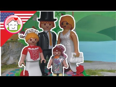Playmobil police - Chief Overbeck’s Wedding - The Hauser Family kids cartoons