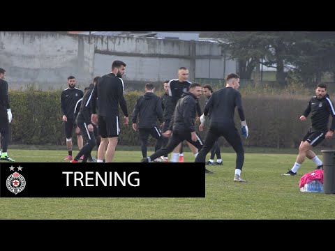 Trening pred utakmicu 20. kola Linglong Tire SLS FK FK Partizan - FK Napredak