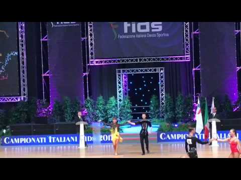 Federico Taglioni e Martina Papa finale salsa Portoricana Campionato Assoluto 2017