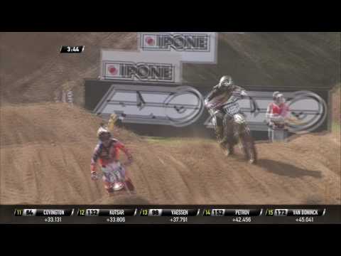 MXGP of Latvia Conrad Mewse passes Jorge Prado