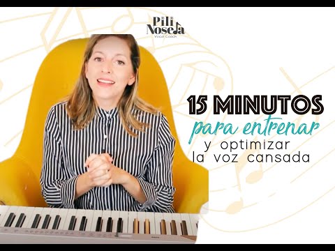 15 minutos de ejercicios para entrenar y optimizar la voz cansada!