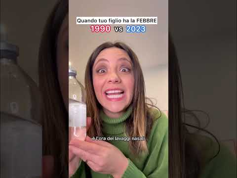 WHEN your child has a FEVER! 1990 vs. 2023