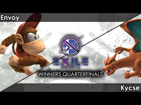 Project M: Envoy (Diddy Kong) V GVS | Kycse (Charizard) - Exile 77 Tournament SSBPM