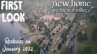NEW HOME: Medieval Village | Inspired by Cities Skylines & Banished | First Look