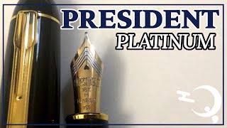 プラチナ万年筆 プレジデントを紹介しながら駄弁る動画