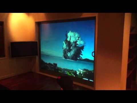 Volcano eruption simulation