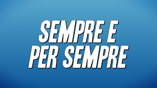 Francesco De Gregori - Sempre e per sempre (Testo)