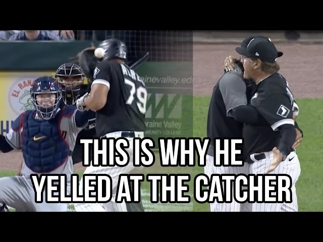 La Russa yells at catcher after Jose Abreu is hit in the head, a breakdown