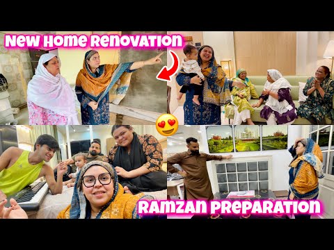 New GHAR Tudwa diya 😱 | Ramadan Preparation begins 💚✨| vlog