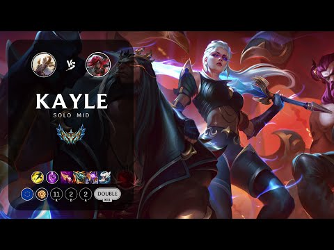 Kayle Mid vs Katarina - EUW Challenger Patch 13.24