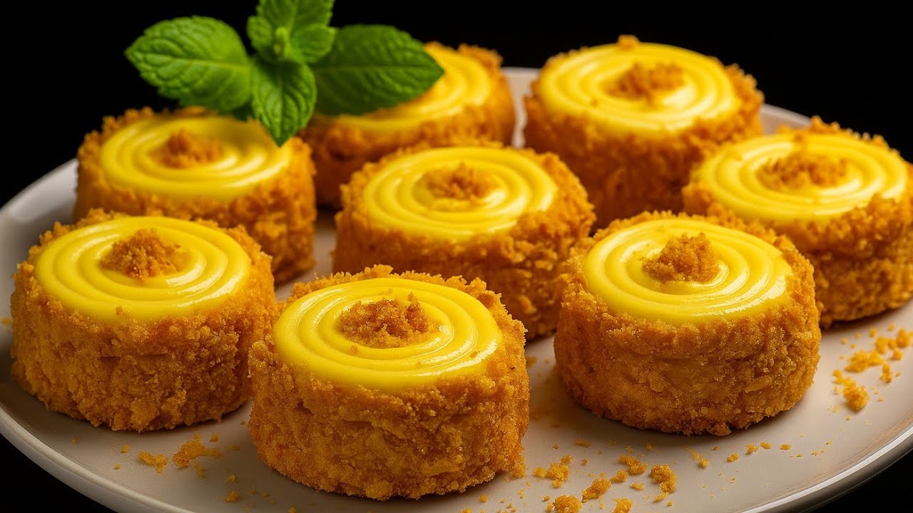 Crispy & Melting Mini Cakes by Delicious and Simple — recipe photo