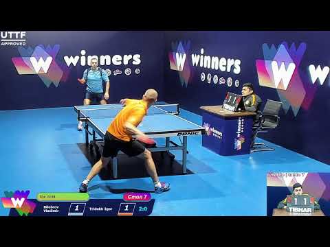 Bilobrov Vladimir - Tridukh Igor.WINners. CUP Table Tennis 7 08.01.2021 14:45