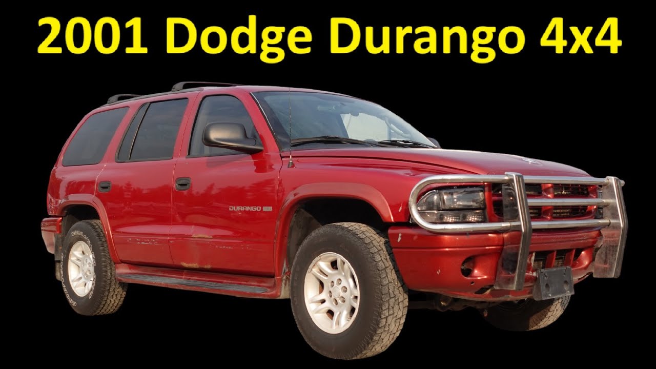 2001 Dodge Durango 4x4 3rd Row SUV leather High mile ...