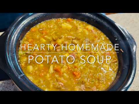 Hearty Homemade Potato Soup | Cooking From Scratch | Dairy-Free | Nourishing Comfort Food