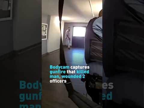 Bodycam captures gunfire that wounded two Minneapolis officers