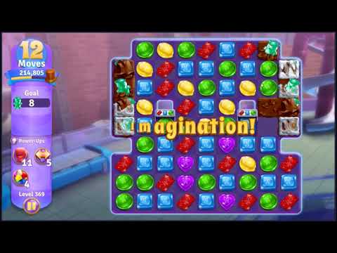 Wonka's World of Candy Level 369 - NO BOOSTERS + FULL STORY 🍫 | SKILLGAMING ✔️