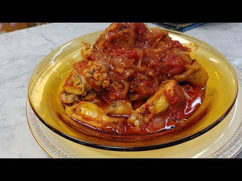 Chicken cacciatore. Quick and delicious.