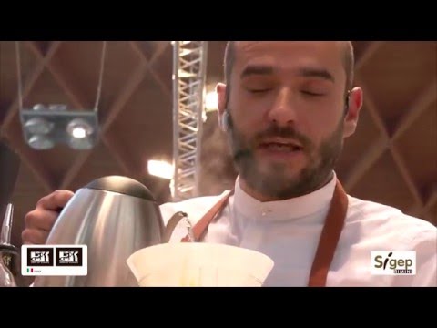 DAVIDE SPINELLI CICS Coffee Championship in Good Spirits - SIGEP 2016
