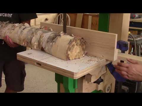 The Woodpecker Ep 164 - I'm cutting some birch boards with my new bandsaw