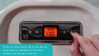 How to Heat your hot tub water | Gecko INK300 | Blue Whale Spa
