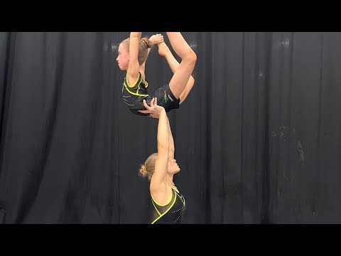 Spelthorne Acro Cup 2024 - Sara & Kate - Dynamic Feb18