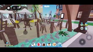 Beach Theme In Restaurant Tycoon 2!