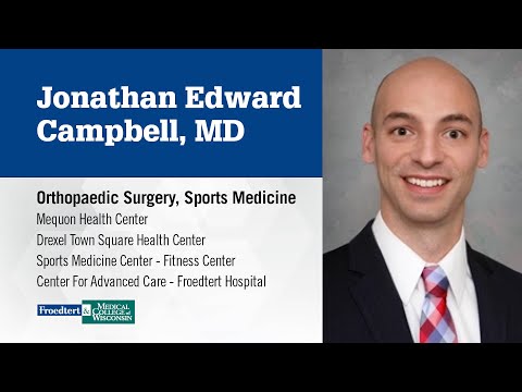 Dr. Jonathan Edward Campbell, sports medicine physician