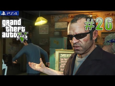 GTA V / GTA 5 - PS4 / XBOX ONE Walkthrough Next Gen Gameplay PART 26 Trevor Philips Industries