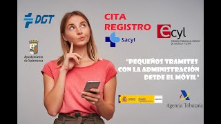 Pedir cita en el registro con el móvil