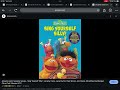 Happy Late 20th Anniversary To Sesame Street Sing Yourself Silly 2005