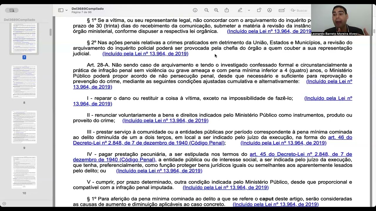 Aulão MPMG 2024 Processo Penal (Leonardo Barreto)