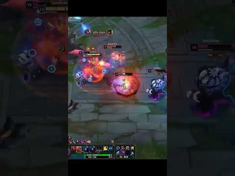 Swain Moment - INSANE Healing!? - League Of Legends #shorts