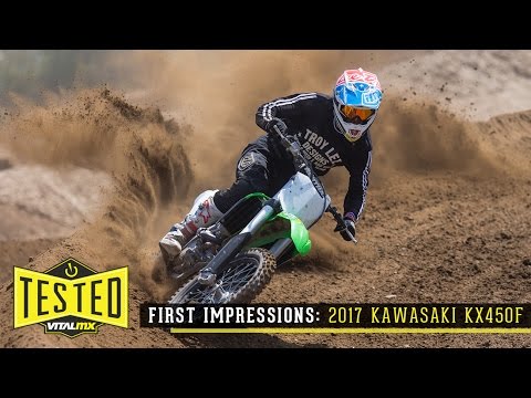 Review/First Impressions: 2017 Kawasaki KX450F - Vital MX