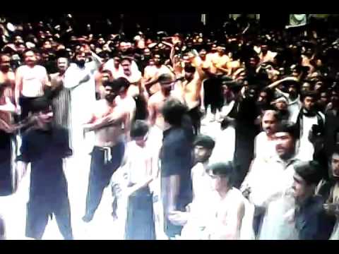 Zuljinah and Alam baramdagi  10 Muharram 1437 at Imambargah Col. Maqbool Hussain  Rawalpindi