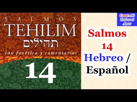 Psalm 14 Hebrew / Spanish (Tehillim 14)