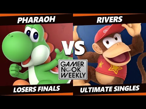 GNW 6 Losers Finals - Rivers (Diddy Kong) Vs. Pharaoh (Yoshi) Smash Ultimate - SSBU