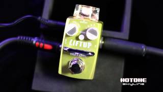 Video thumbnail for Hotone Skyline Series LIFTUP Clean Boost Pedal by Sam Ash Music