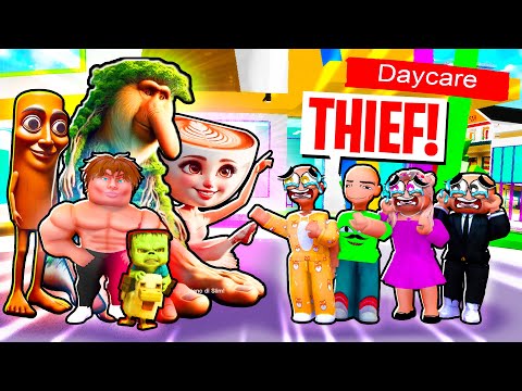 DAYCARE ITALIAN BRAIN ROT FASHION SHOW THIEF | Roblox | Brookhaven 🏡RP