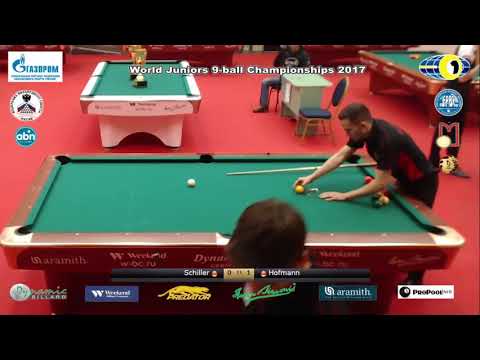 QF Schiller Kevin v Hofmann Patrick World Juniors 9 ball Championship 2017