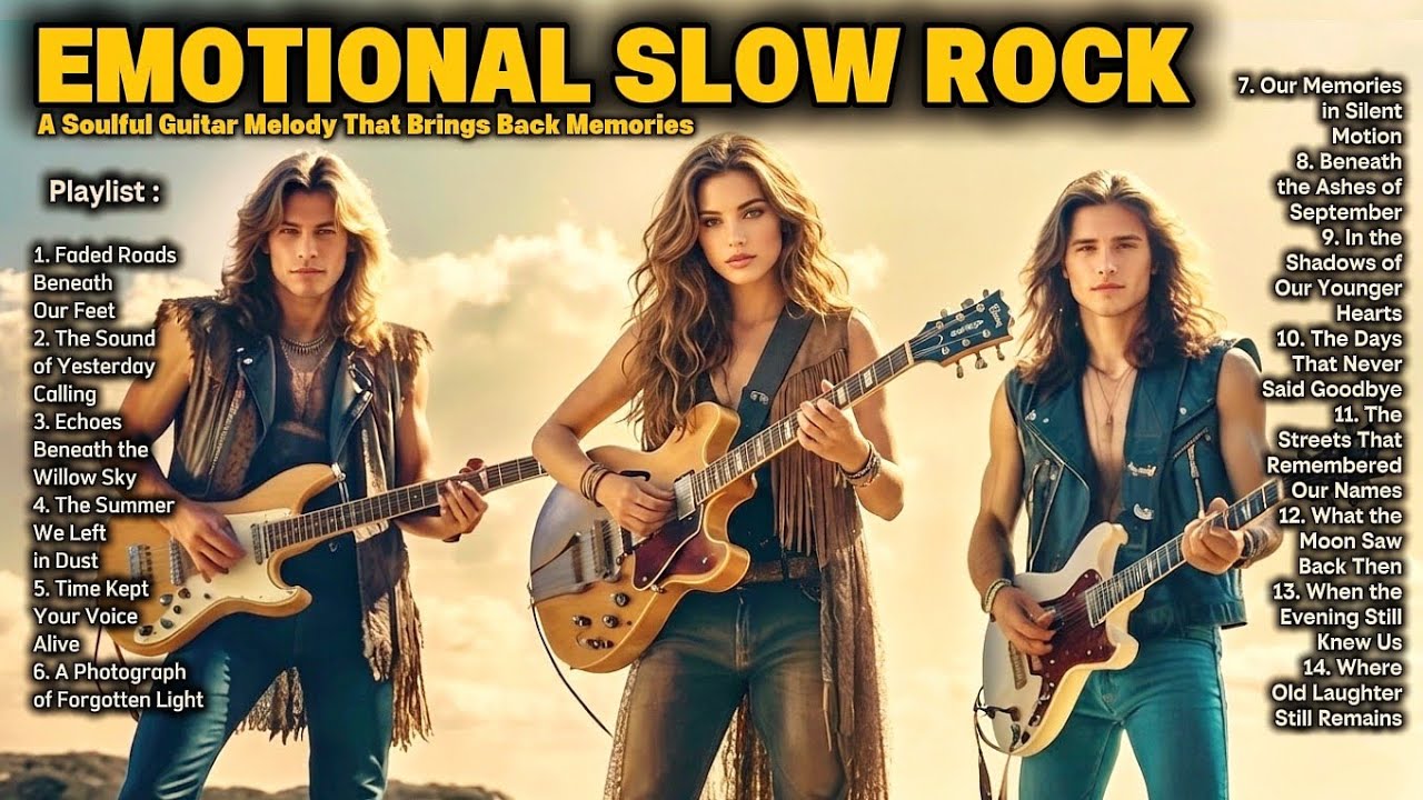 Romantic Slow Rock Collection ?? A soulful guitar melody that brings back memories
