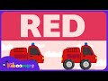 Meet The Color Red THE KIBOOMERS Preschool Songs Things That Are Red