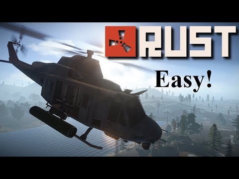 Rust - Impenetrable Helicopter Defence Base and Easy Method To Kill
